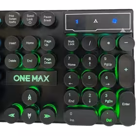 کیبورد باسیم گیمینگ وان مکس One Max G5200 RGB ا ONE MAX G5200 RGB