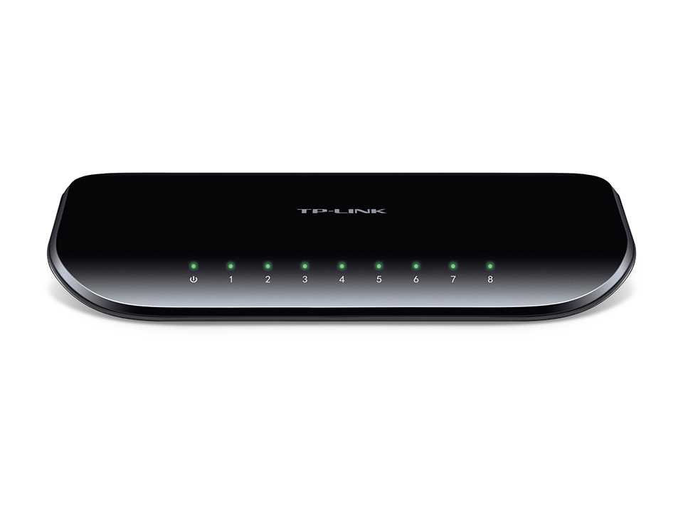 سوئیچ 8 پورت گیگابیتی تی پی لینک مدل TL-SG1008DTP-Link 8-Port 10/100/1000 Switch TL-SG1008D
