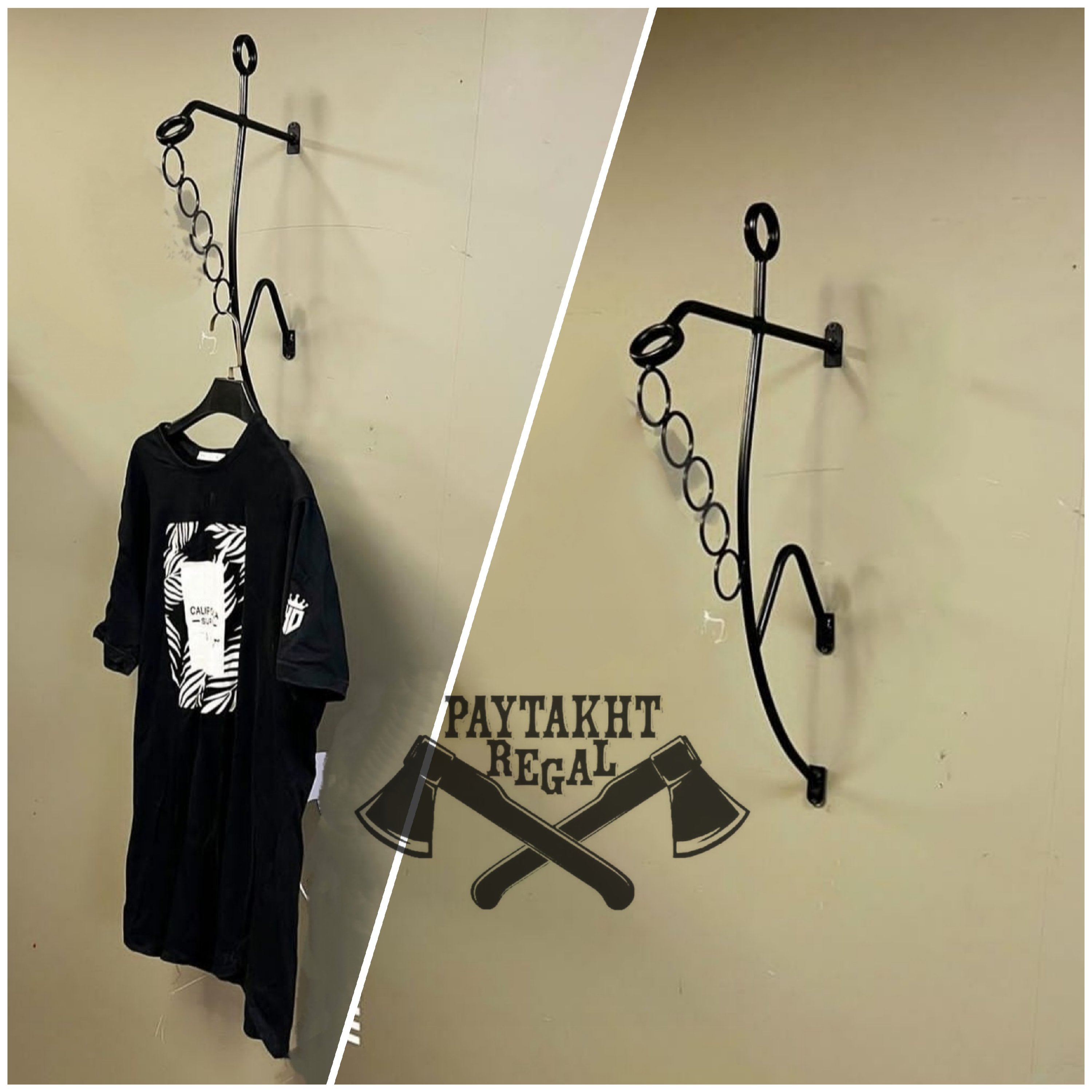 رگال مدل آدمک دیواری 