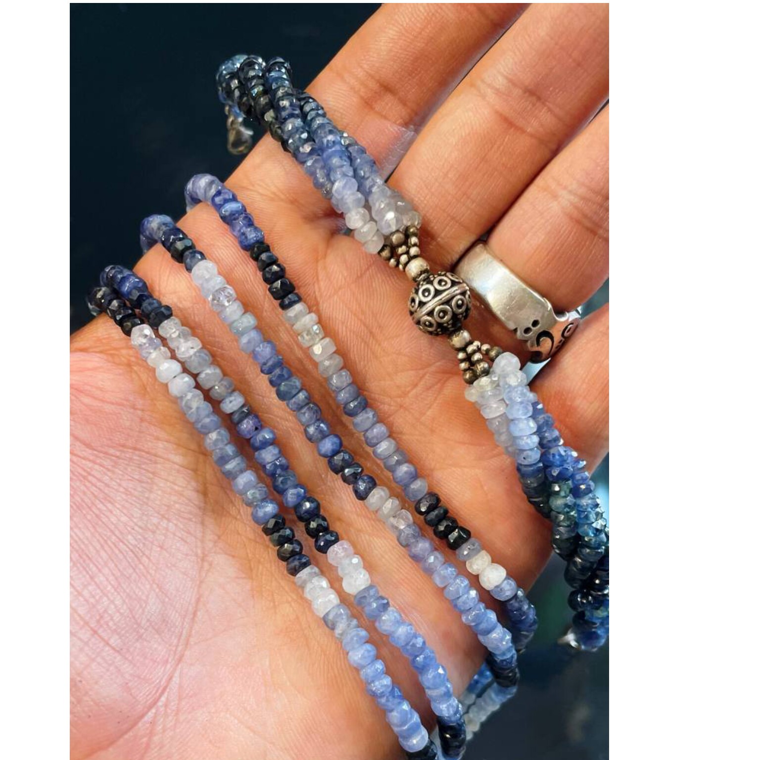 دستبند یاقوت کبود هندی