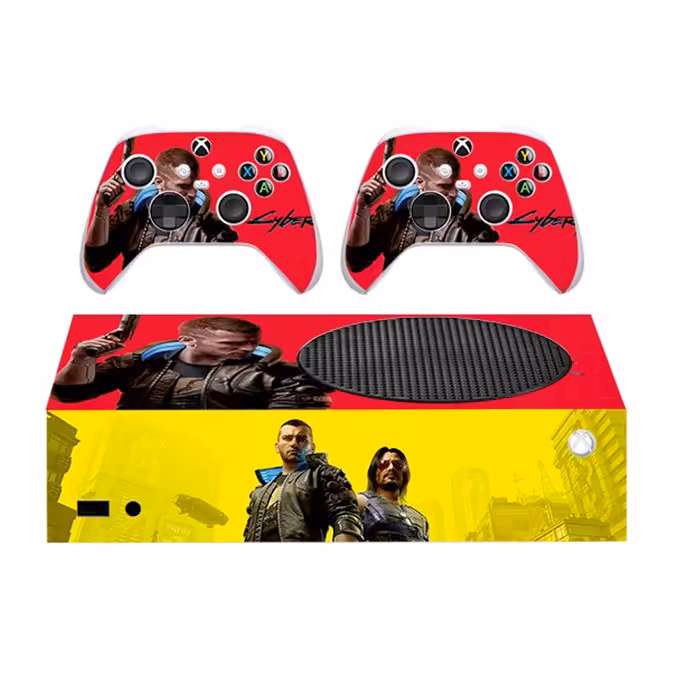 اسکین(برچسب)Xbox series s-طرح Cyberpunk-کد5-سفارشی