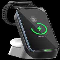 خرید شارژر بی سیم Green Lion مدل GN4IN1WCBK