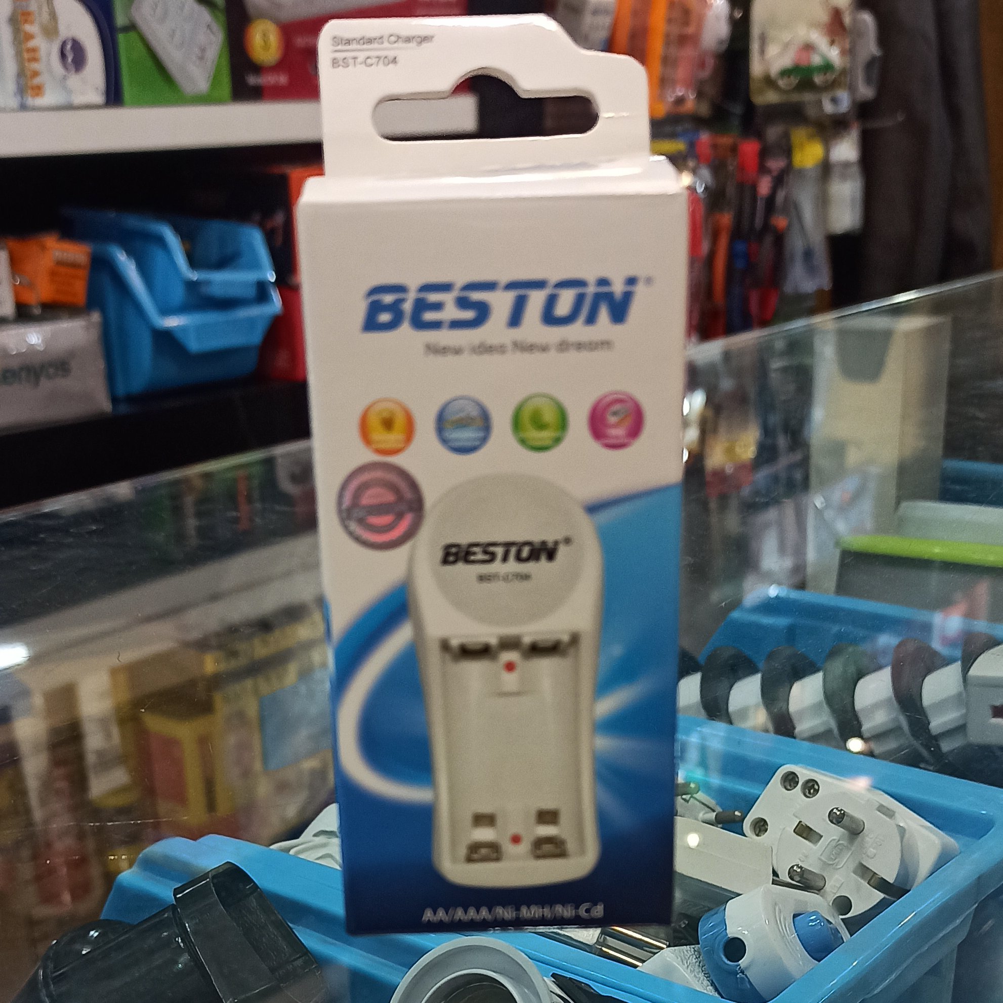 شارژ باتری دوتایی قلمی و نیم قلمی