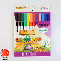 ماژیک 12 رنگ هیپو  کد 2856