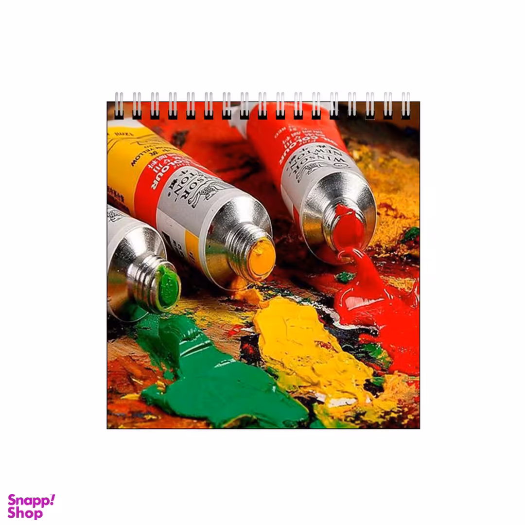 دفتر طراحی بامبیلیپ طرح ترکیب رنگ روغن کد 5203219