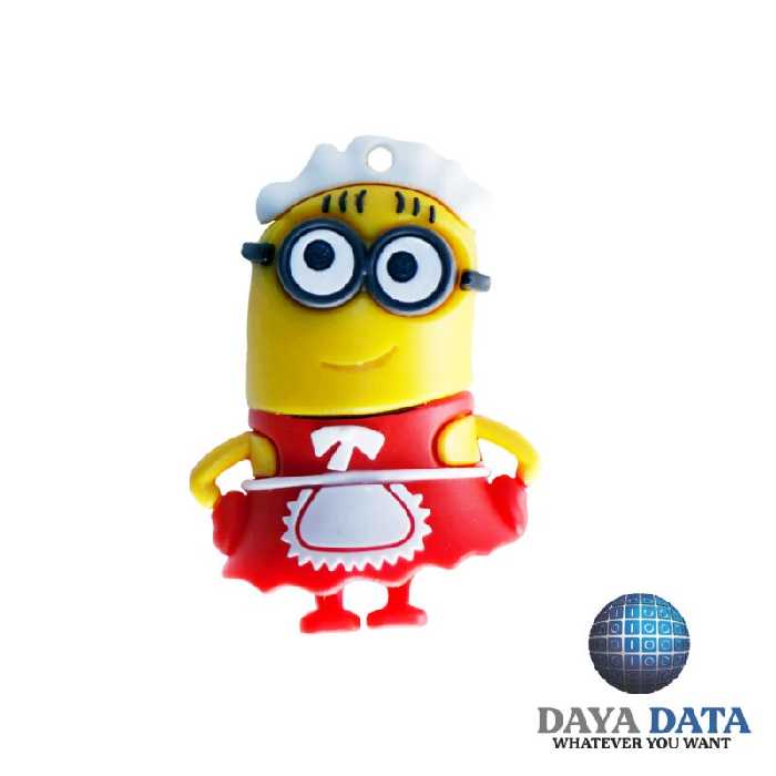 فلش مموری فانتزی دایا دیتا مینیون الی  مدل PC1000-1 ظرفیت 16GB-USB2 رنگ قرمز  