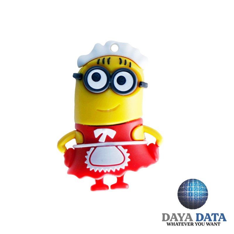 فلش مموری فانتزی دایا دیتا مینیون الی  مدل PC1000-1 ظرفیت 16GB-USB2 رنگ قرمز  