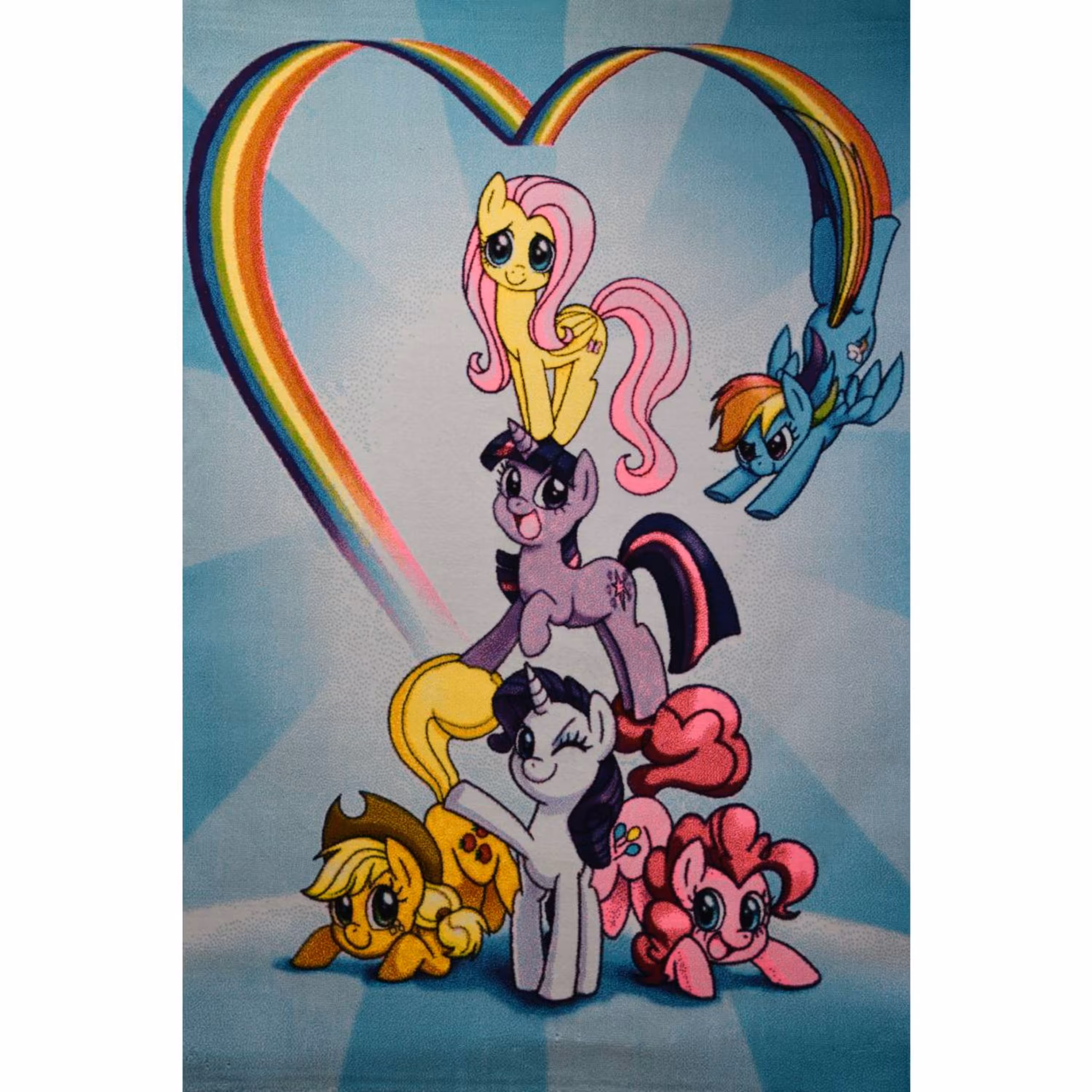 فرش کودک افرند مدل پونی کد 165 (چهار متری)