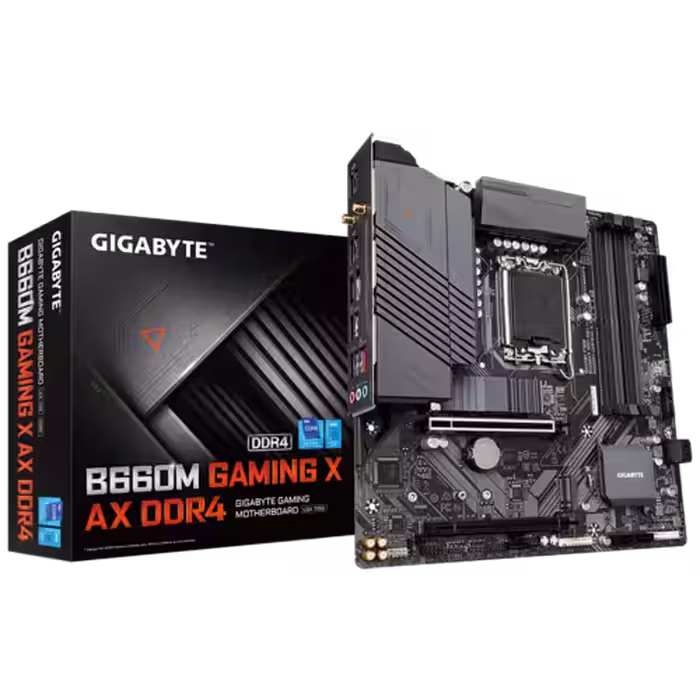 مادربرد گیگابایت مدل B660M-GAMING-X-AX-DDR4 سوکت 1700