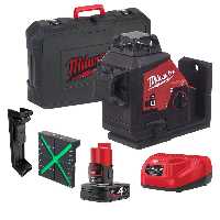 تراز لیزری 360 درجه شارژي میلواکی M123PL-401C
