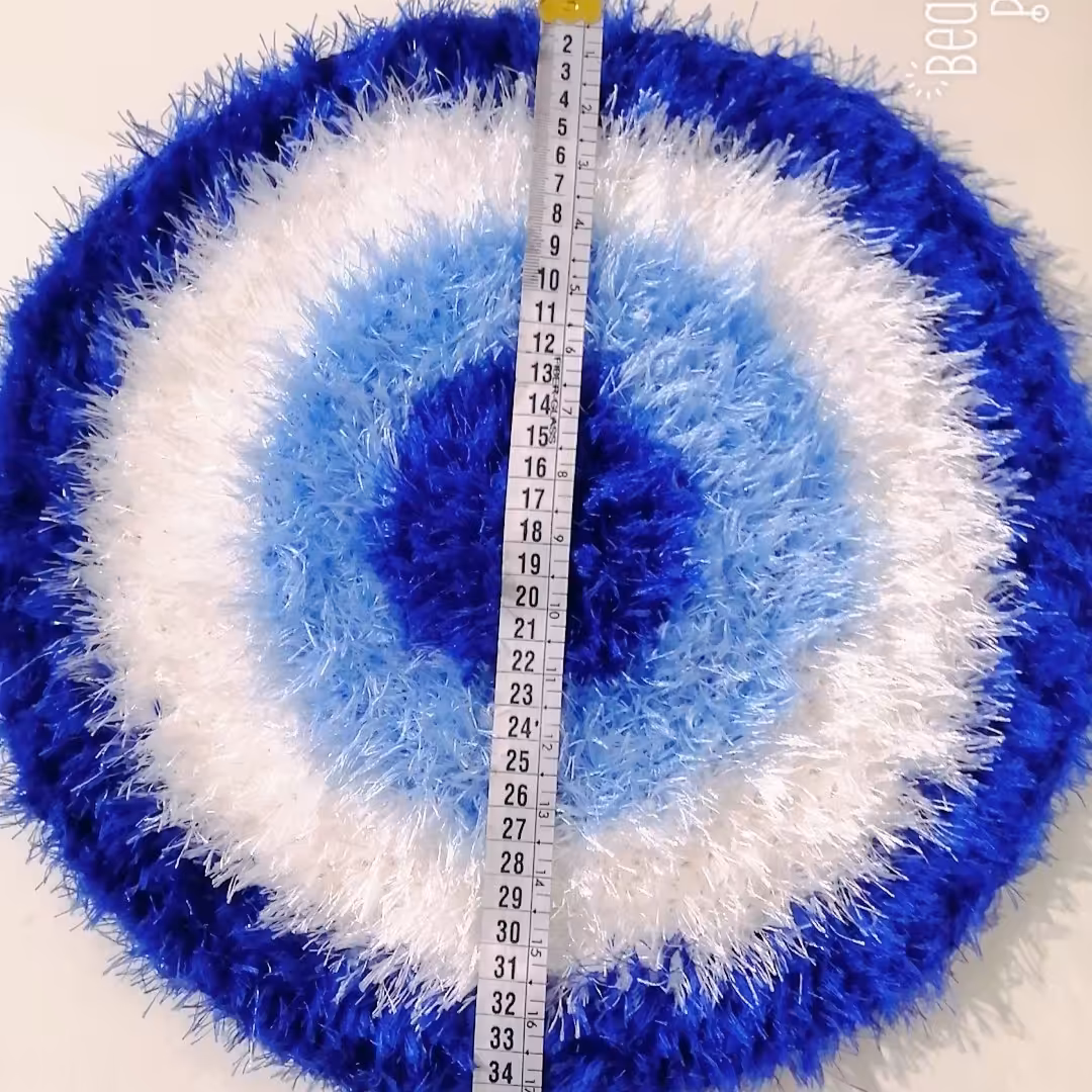 پادری. رومیزی طرح چشم نظر 