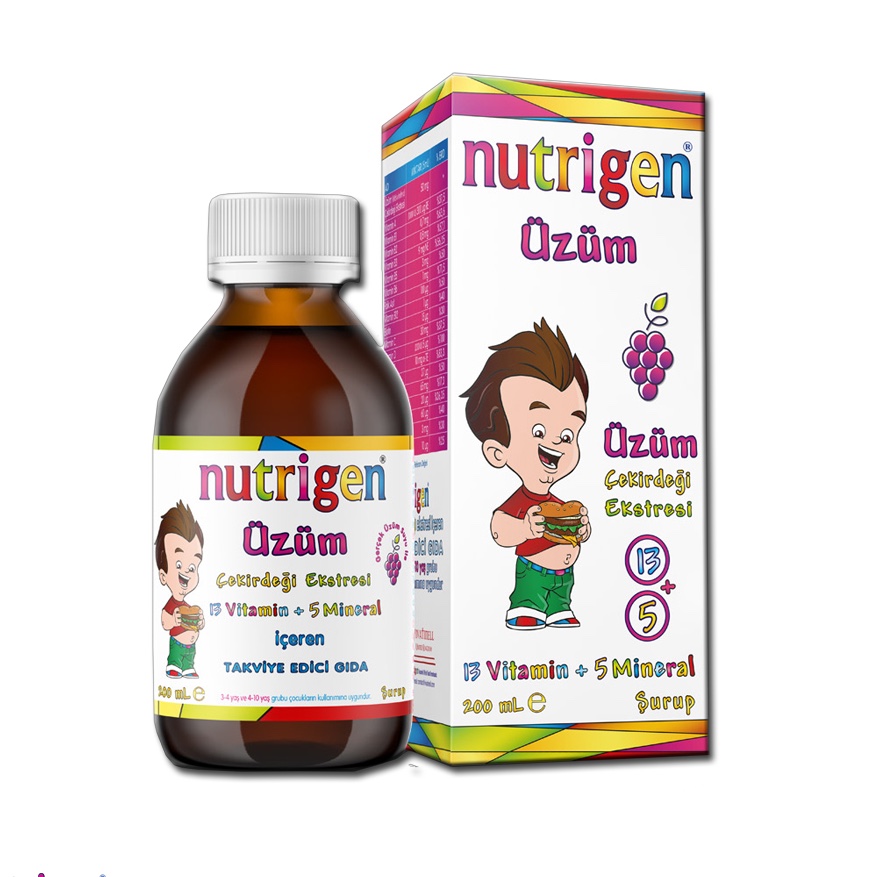 نوتریژن وزن مناسب 1 تا 10 سال حجم 200 میل