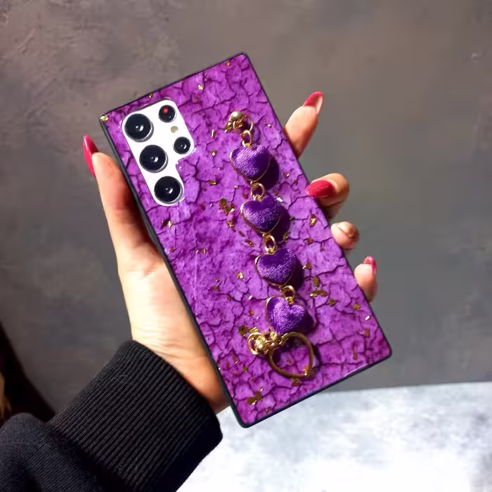 قاب گوشی آویز مخملی مدل سامسونگ A13 4G 