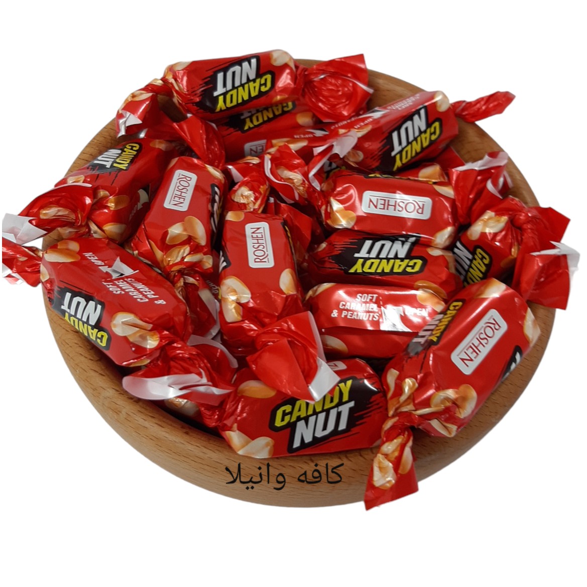 شکلات مغزدار کندی نات قرمز روشن محصول کشور اکراین