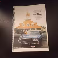 بروشور شورولت کاپریس و ایمپالا 1975 کیفیت معمولی