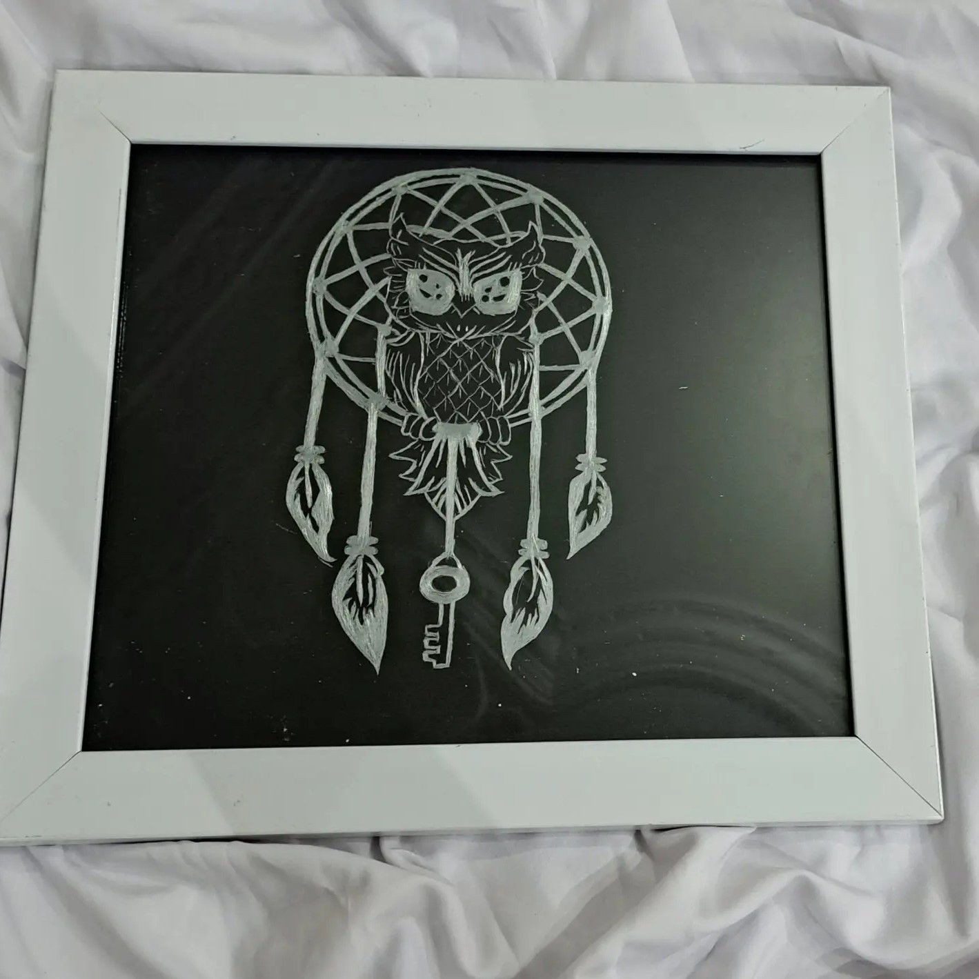 اسکراچ برد کنده کاری روی آلومینیوم