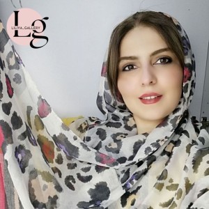 شال حریر نخی