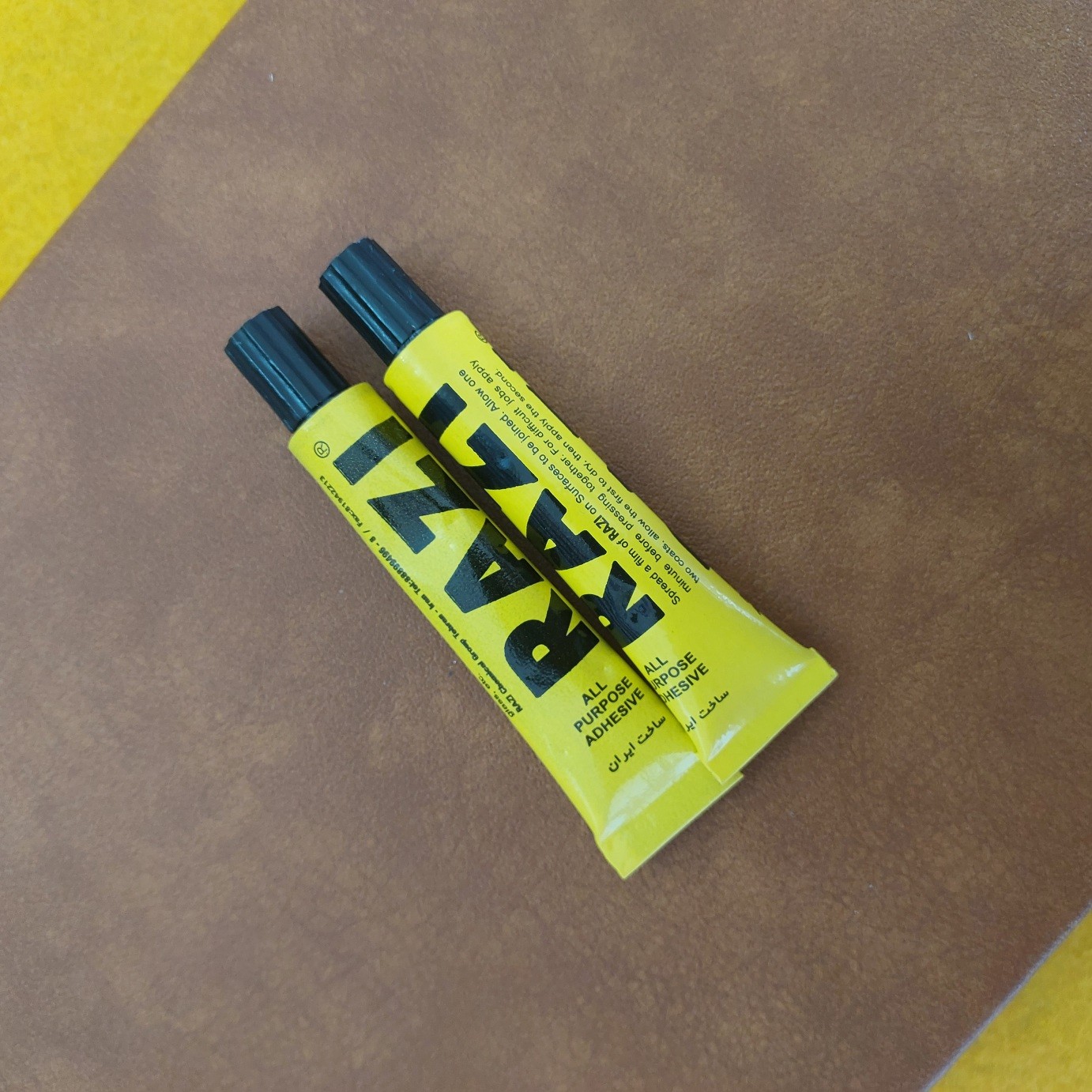 چسب رازی  همه کاره 8 سی سی سایز کوچک بسته 2 عددی