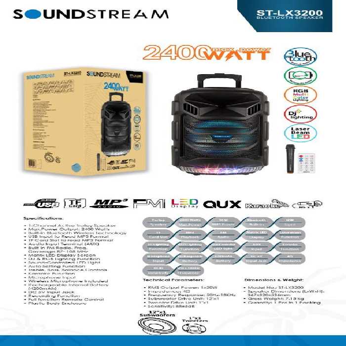 اسپیکر‌‌ ساند استریم مدل ST-LX3200