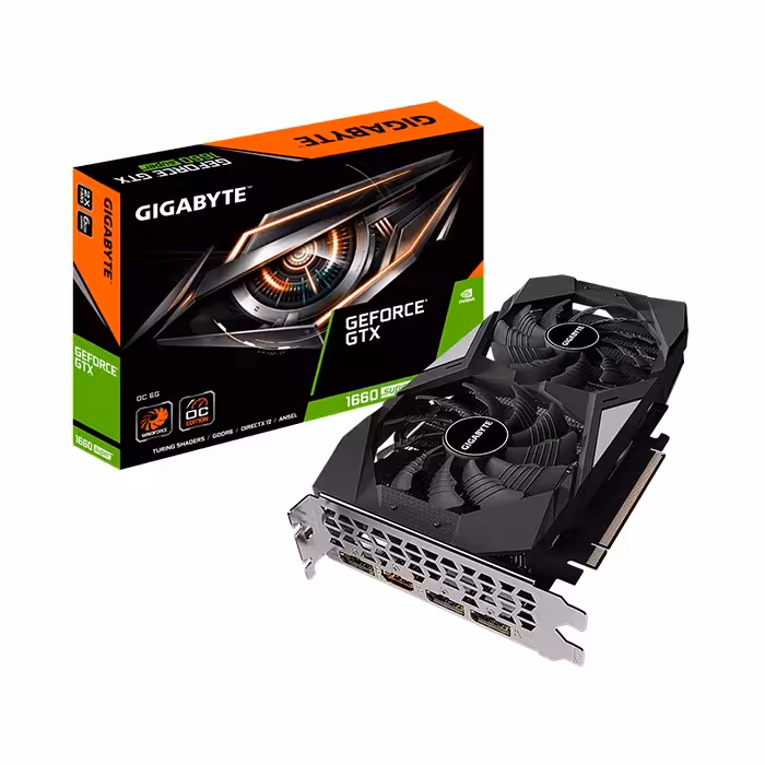 کارت گرافیک گیگابایت GeForce GTX 1660 SUPER OC 6GB