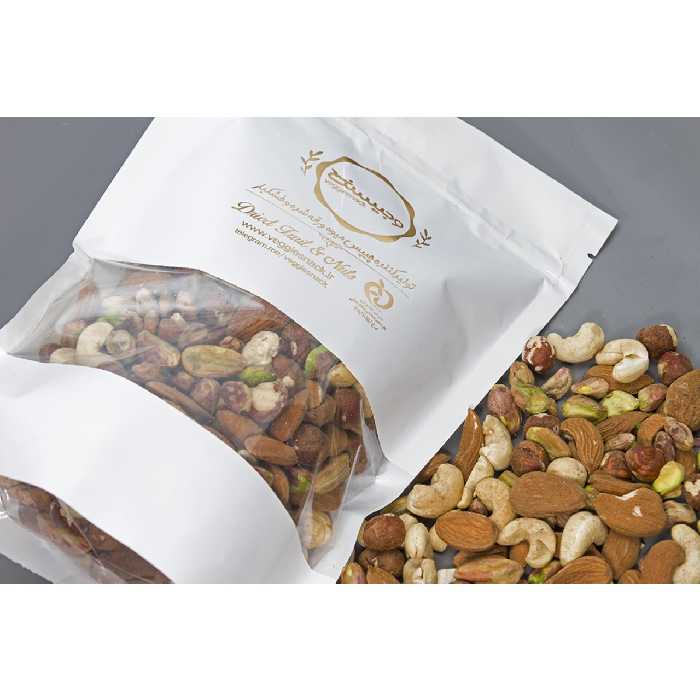 اجیل چهار مغز خام ممتاز 250 گرم وجیسنک