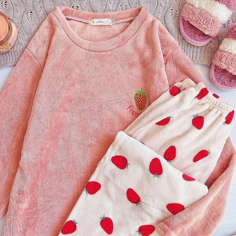 ست تدی فانتری بلوز و شلوار حوله ای خارجی