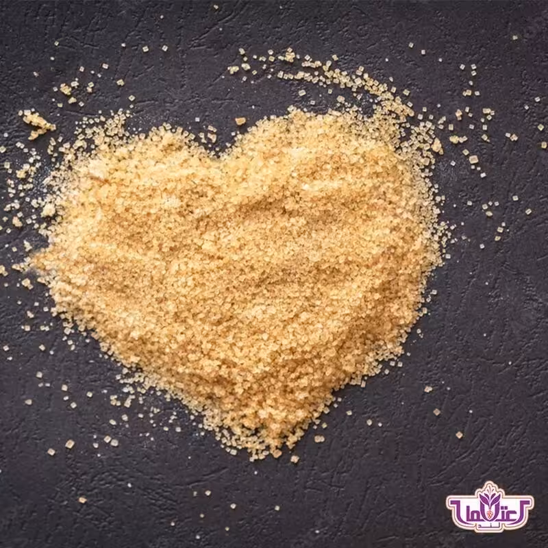 شکر قهوه ای 100 گرمی اعتماد (شکرقهوه ای نیشکر ) - حذف شده