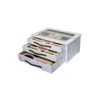 کنسول قاشق وچنگال روکابینت گل رز  کنسول هایگلاس طلق 