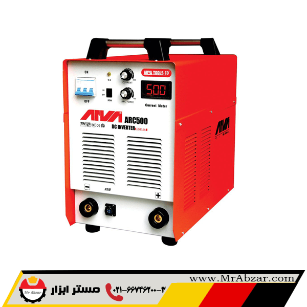 اینورتر جوشکاری 500 آمپر 3 فاز آروا مدل 2108