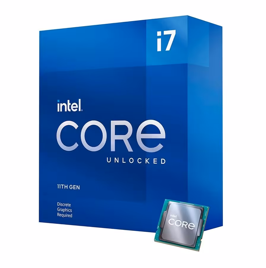 پردازنده CPU اینتل باکس مدل Core i7-11700KF فرکانس 3.60 گیگاهرتز