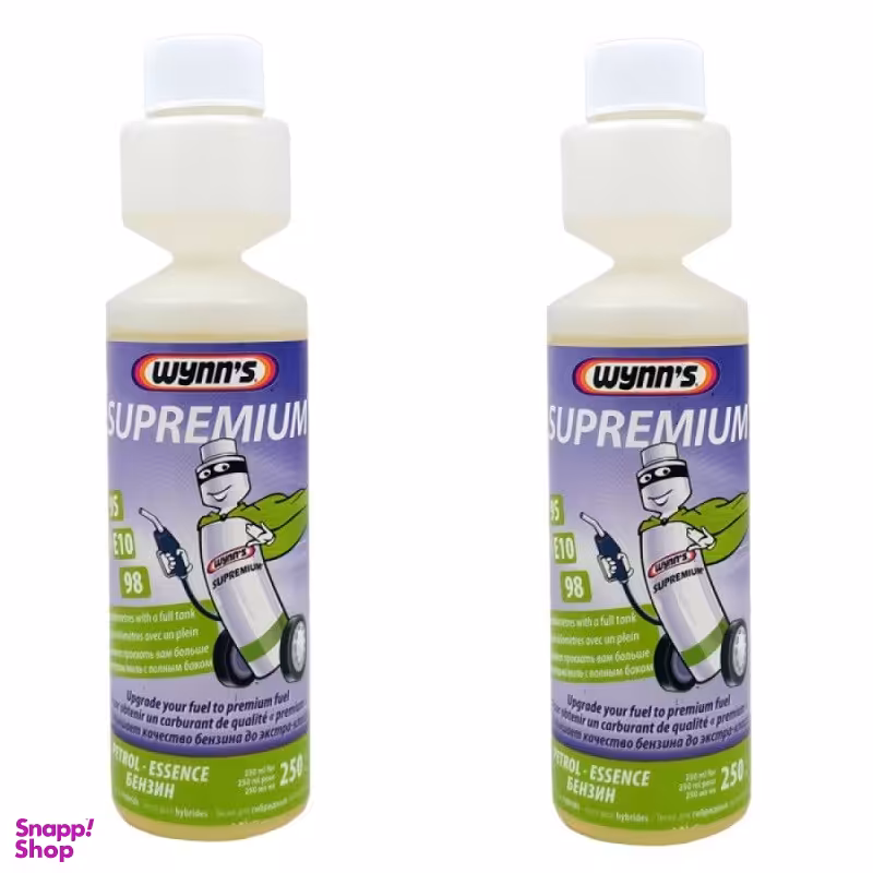 اکتان بوستر و مکمل سوخت وینز مدل سوپرمیوم حجم 250 میلی لیتر بسته 2 عددی