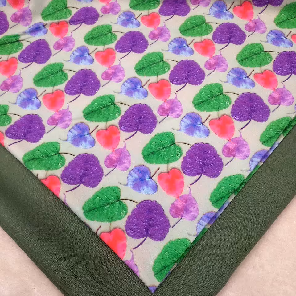 پارچه کرپ بوگاتی طرحدار چاپ دیجیتال 