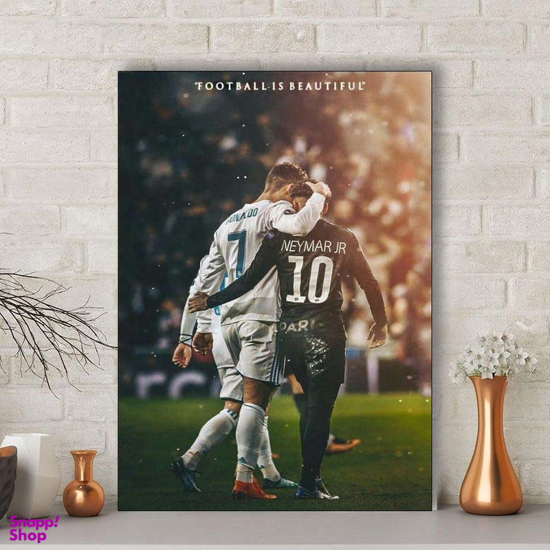 تابلو شاسی طرح کریستیانو رونالدو و نیمار مدل فوتبال