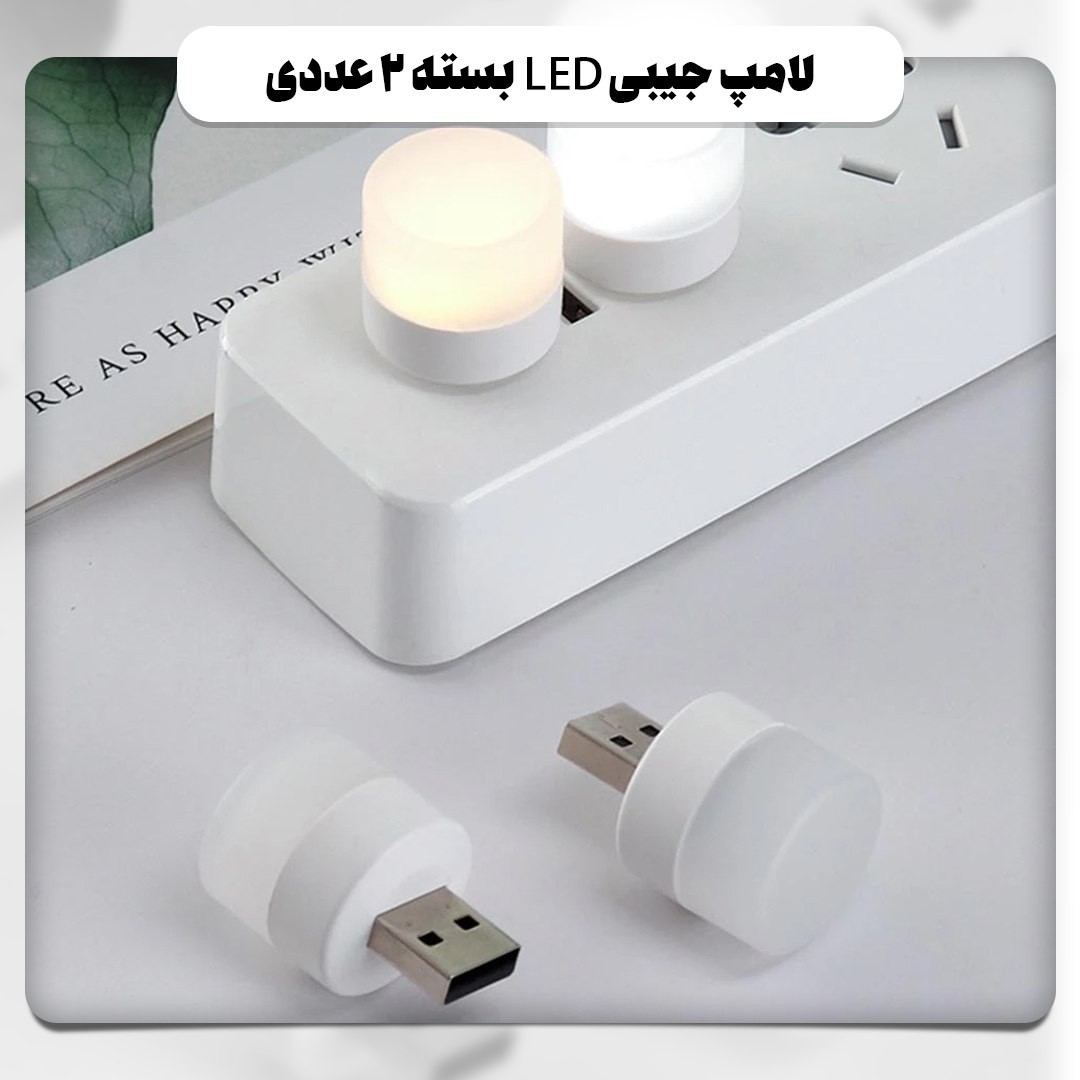 لامپ جیبی LED بسته دو عددی