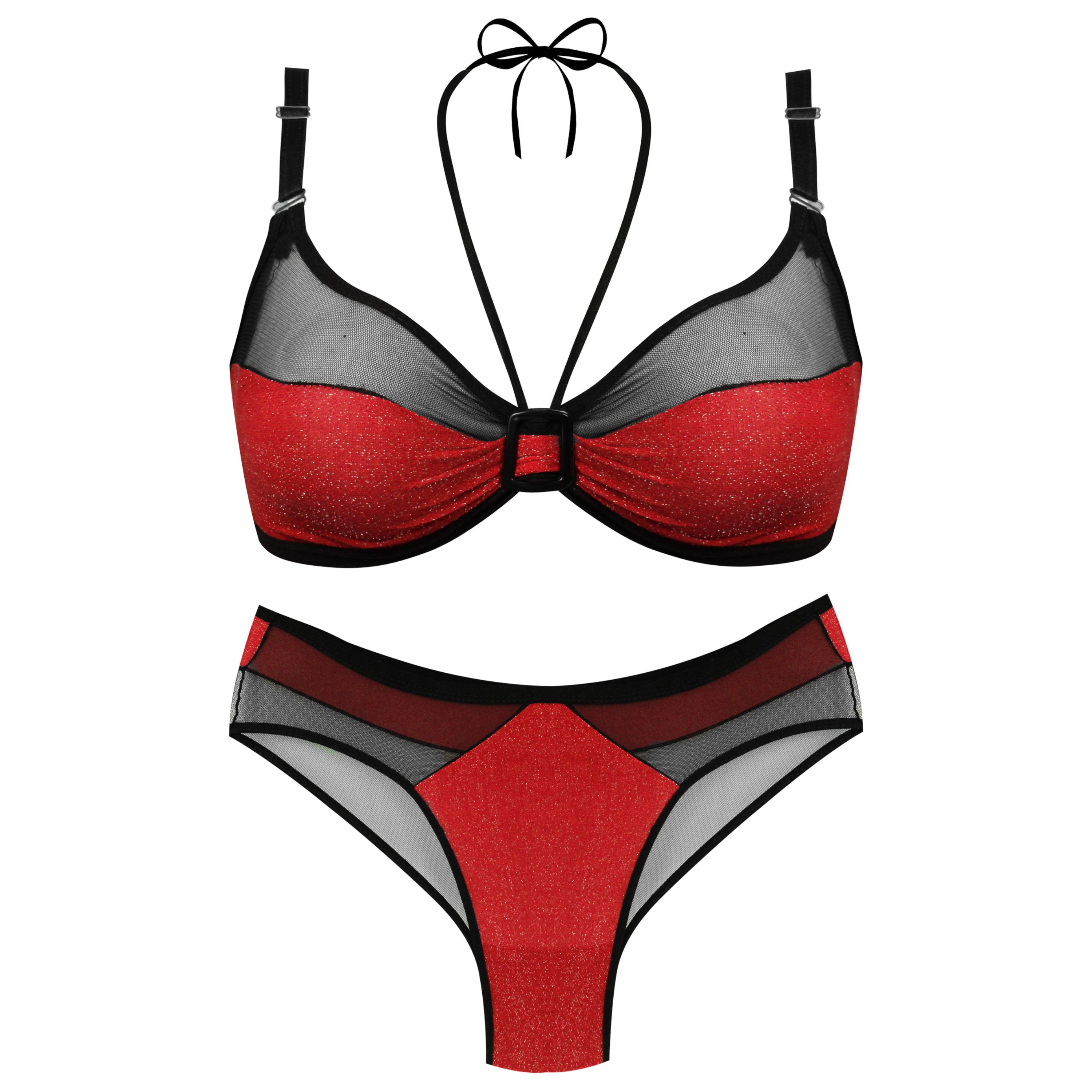 ست شورت و سوتین زنانه ماییلدا مدل 3673 