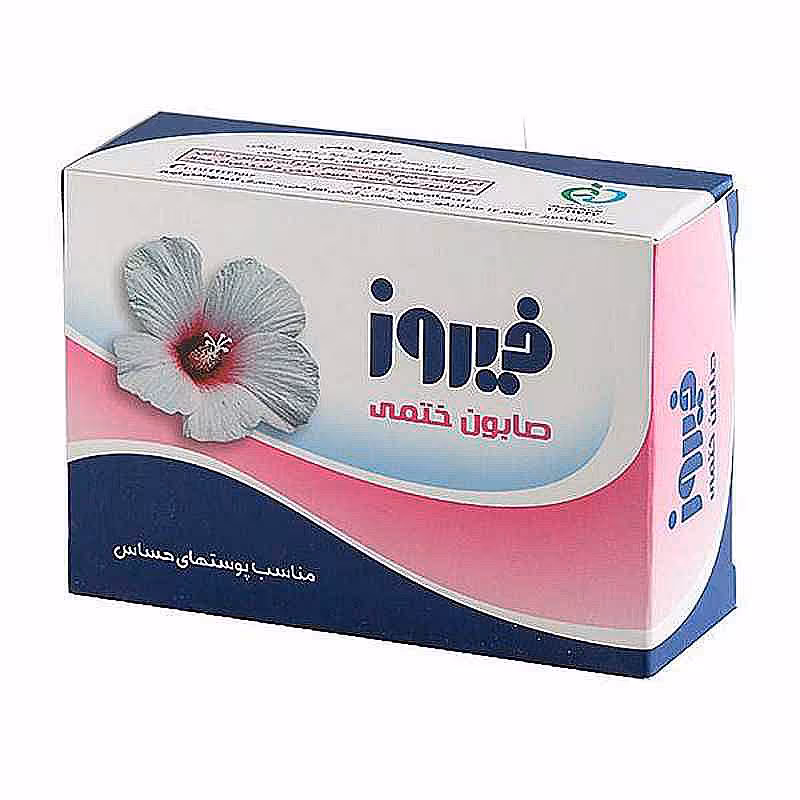 قیمت خرید اینترنتی صابون ختمی پوست حساس فیروز 120 گرمی | فارموکسین