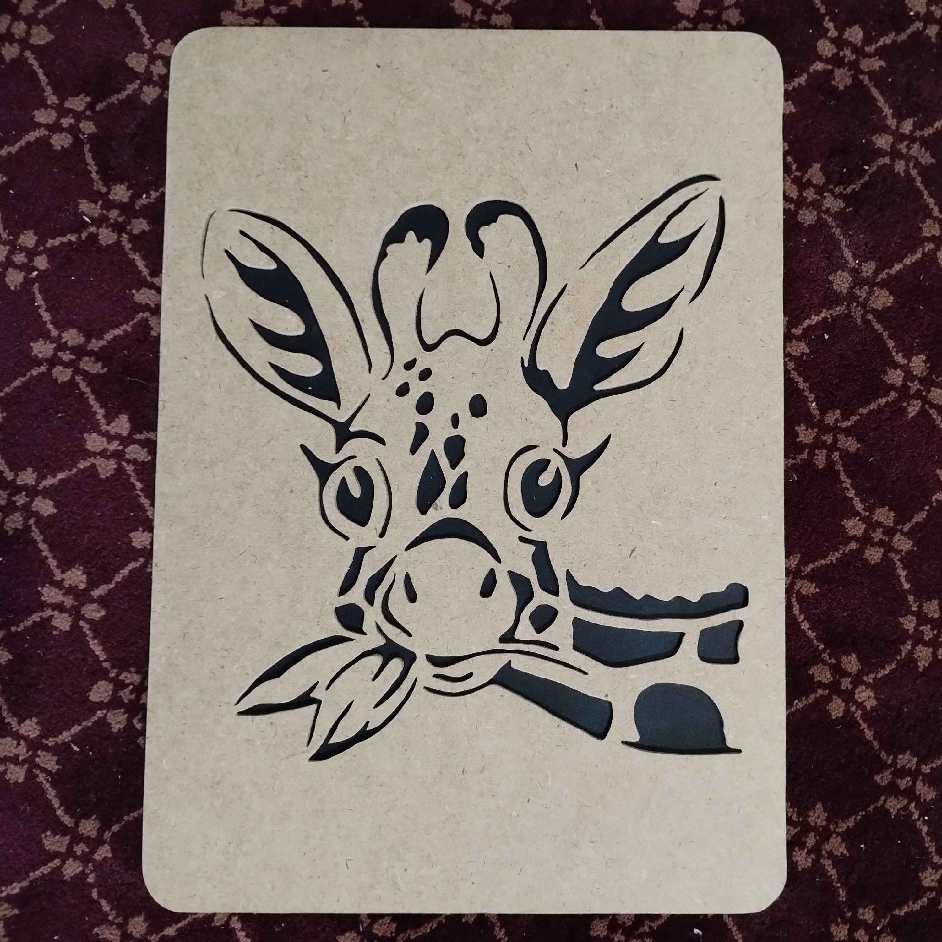 تابلوی زرافه