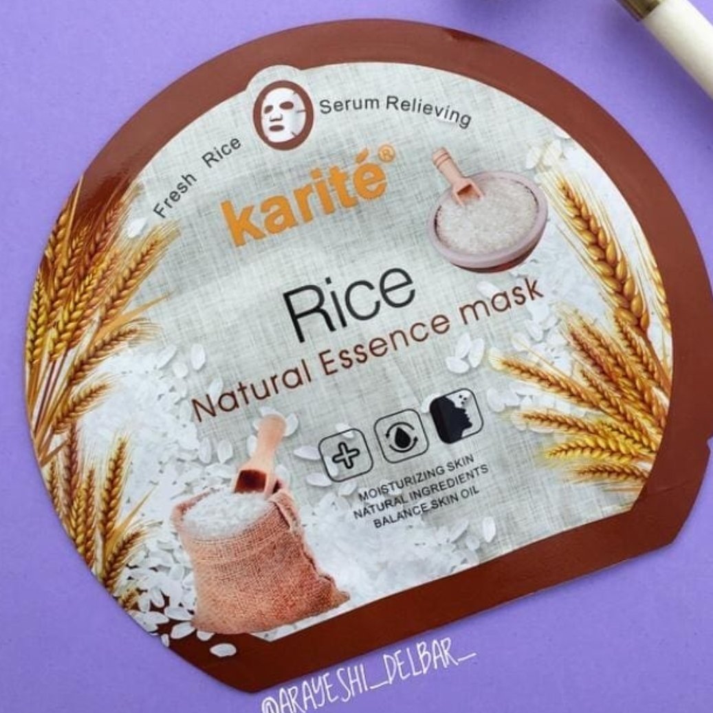 ماسک ورقه ای گندم از برند کاریته