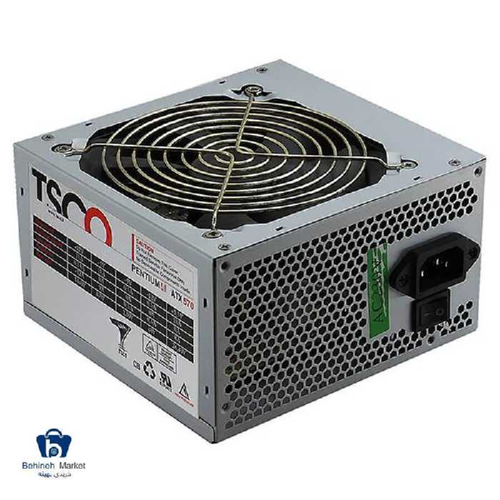 منبع تغذیه کامپیوتر تسکو مدل TP 570W