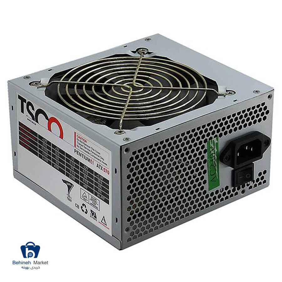 منبع تغذیه کامپیوتر تسکو مدل TP 570W