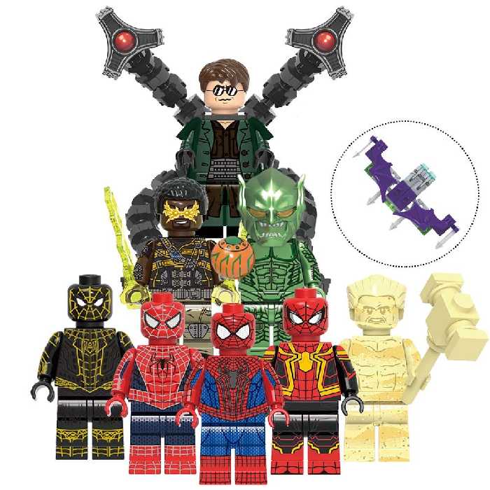 ست 8 تایی لگو اسپایدرمن