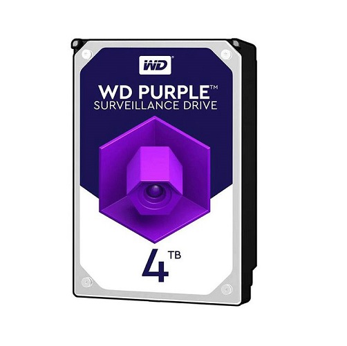 هارد دیسک اینترنال وسترن دیجیتال مدل Purple ظرفیت 4 ترابایت