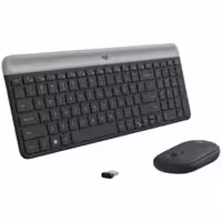 کیبورد و ماوس بی سیم لاجیتک مدل Logitech MK470 SLIM