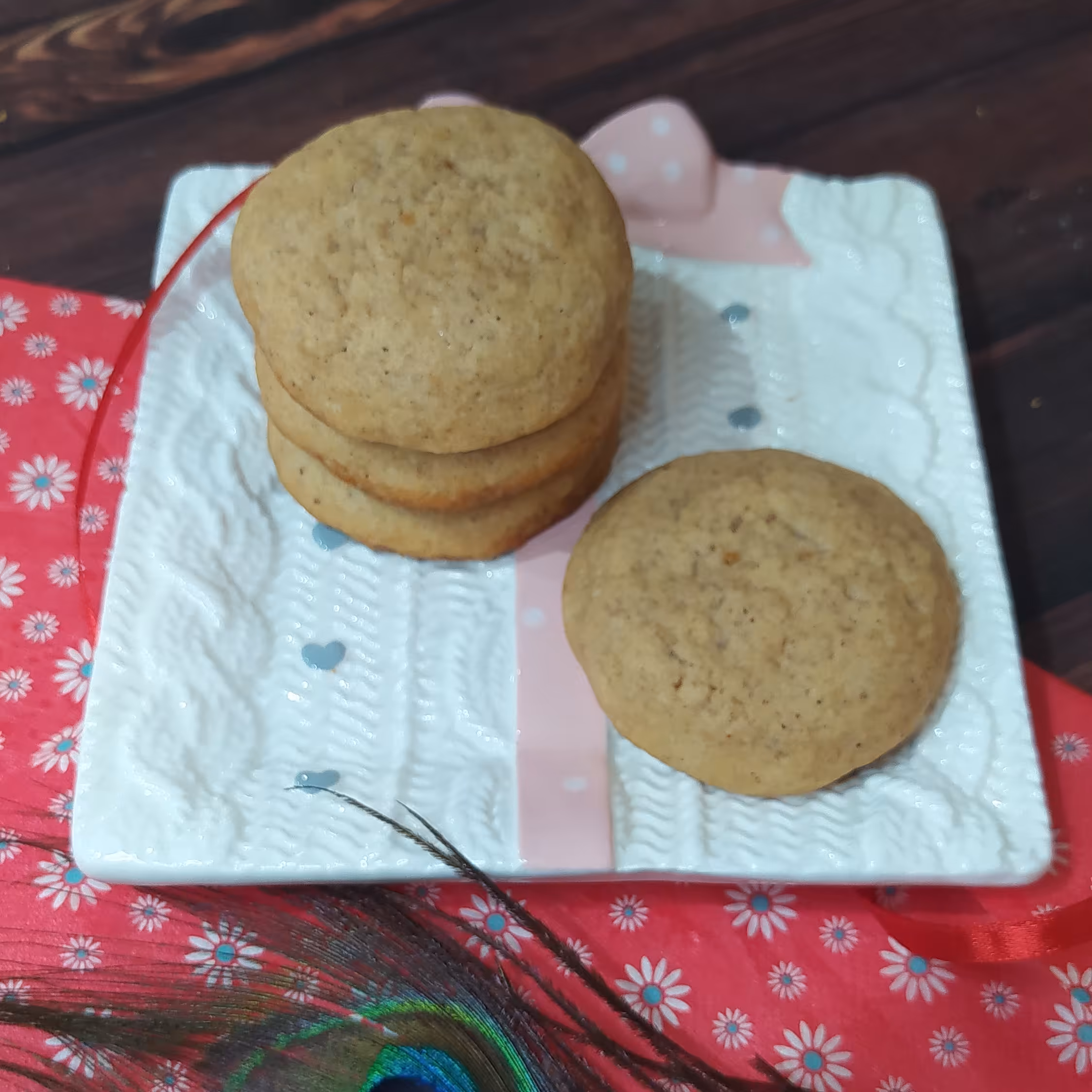 کوکی خانگی دارچینی. بسته نیم کیلویی 