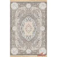 فرش ماشینی کلاریس کلکسیون کلاسیک کد100105قهوه ای