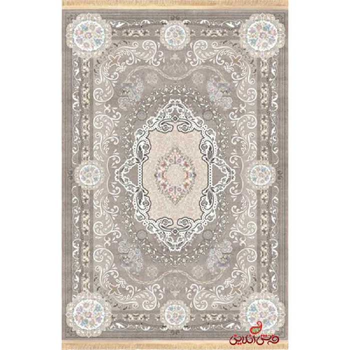 فرش ماشینی کلاریس کلکسیون کلاسیک کد100105قهوه ای