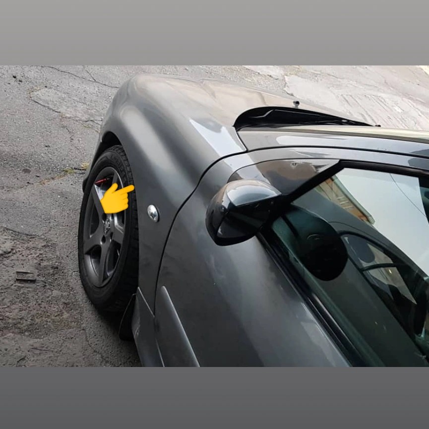 گلگیر آرسی rc 206 جنس فایبرگلاس درجه یک بدون رنگ ارسال با تیپاکس و بصورت پس کرایه