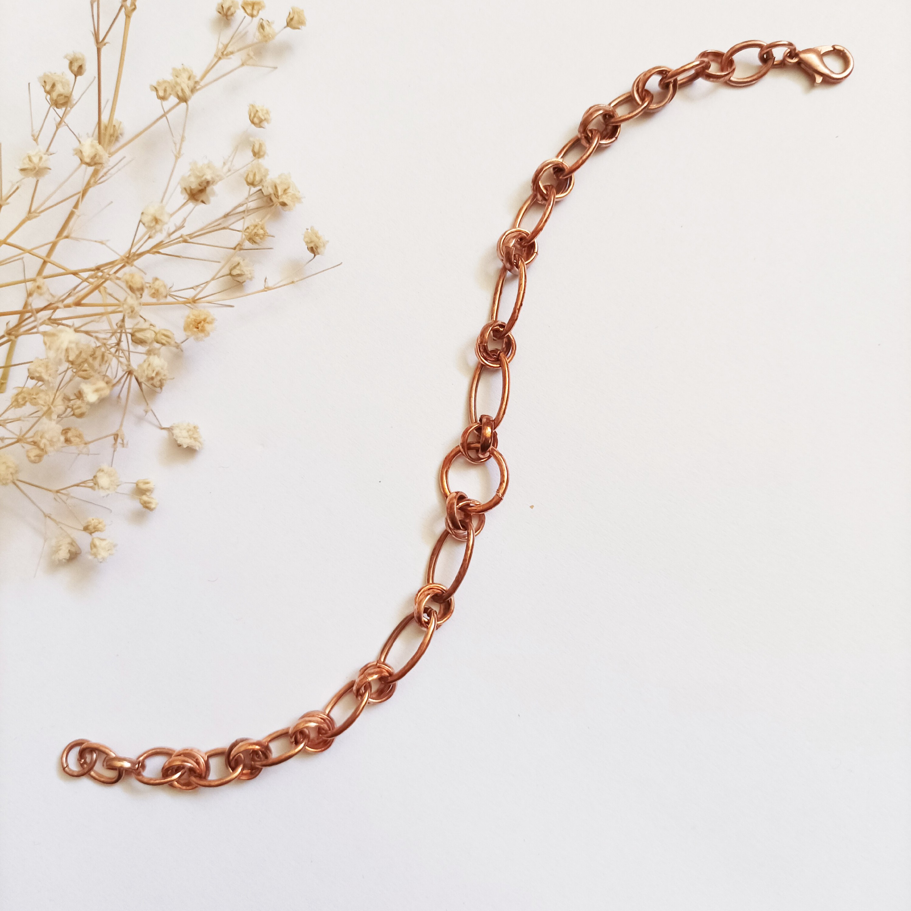 دستبند مسی طرح رولکس کد 8