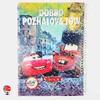 دفتر مشق 50 برگ سیمی طرح مک کوئین جلد طلقی آپادانا