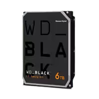 هارد اینترنال وسترن دیجیتال WD Black 6TB 128MB